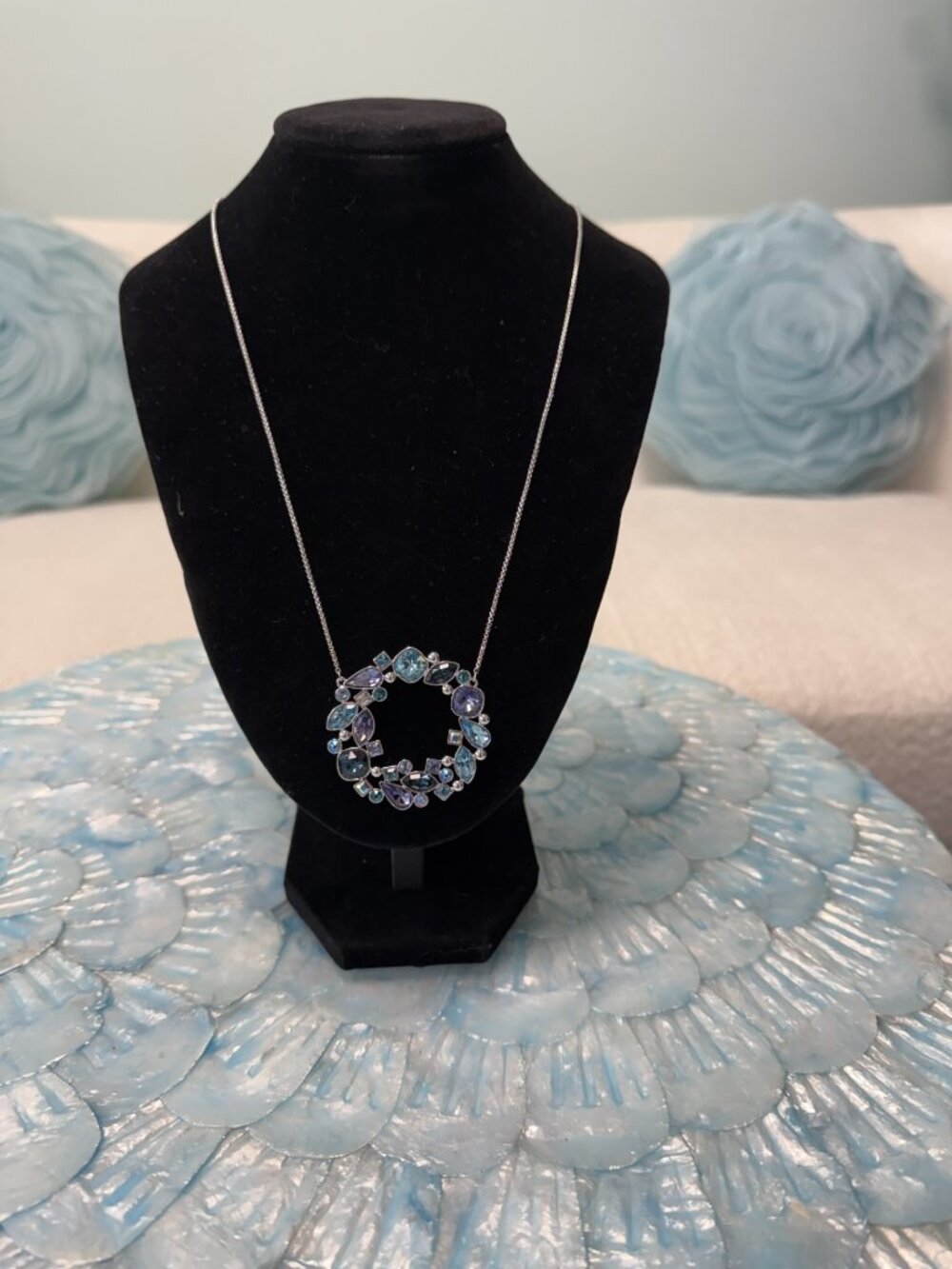 Well Rounded Swarovski Touchstone Necklace